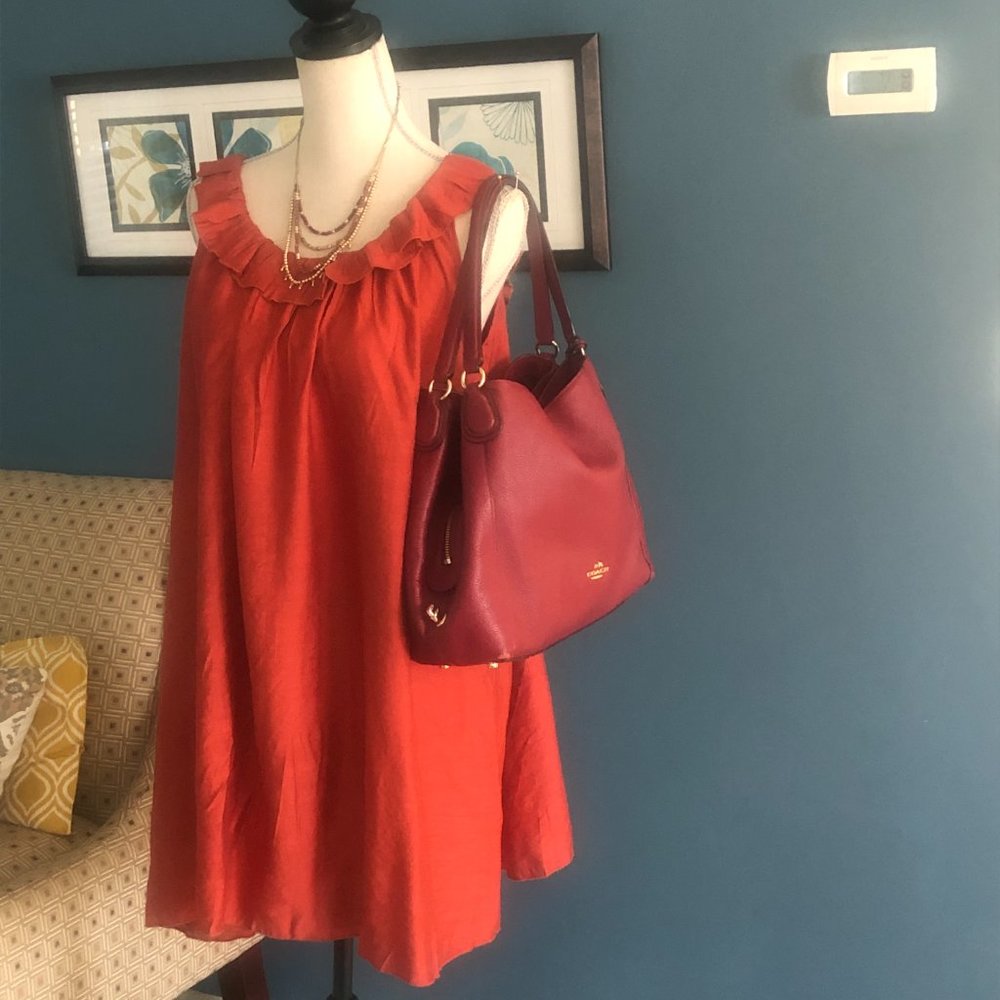 Cute Rust summer dress
